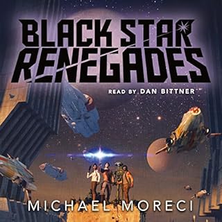 Black Star Renegades Audiolibro Por Michael Moreci arte de portada