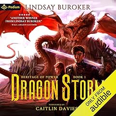 Dragon Storm Audiolibro Por Lindsay Buroker arte de portada