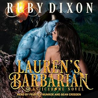 Lauren's Barbarian: A SciFi Alien Romance Audiobook By Ruby Dixon cover art