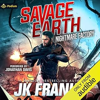 Nightmare Factory Audiolibro Por JK Franks arte de portada