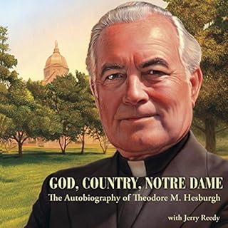 God, Country, Notre Dame Audiolibro Por Theodore M. Hesburgh, Jerry Reedy arte de portada