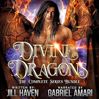 Page de couverture de Divine Dragons