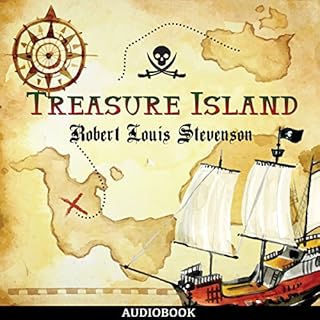 Treasure Island Audiolibro Por Robert Louis Stevenson arte de portada