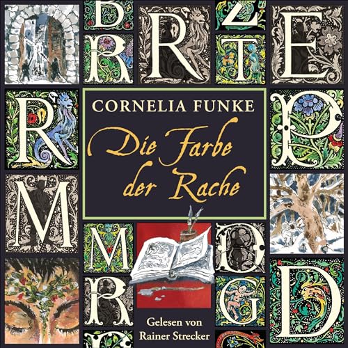 Die Farbe der Rache Audiolibro Por Cornelia Funke arte de portada