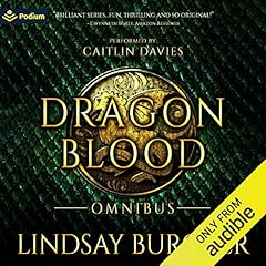 Dragon Blood - Omnibus Audiolibro Por Lindsay Buroker arte de portada