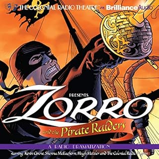 Zorro and the Pirate Raiders Audiolibro Por Johnston McCulley, D.J. Arneson arte de portada