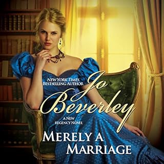 Merely a Marriage Audiolibro Por Jo Beverley arte de portada