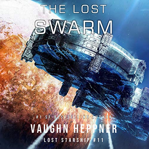 Diseño de la portada del título The Lost Swarm