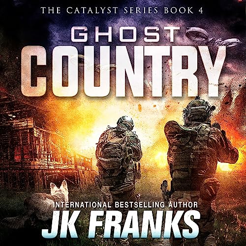 Ghost Country Audiolibro Por JK Franks arte de portada