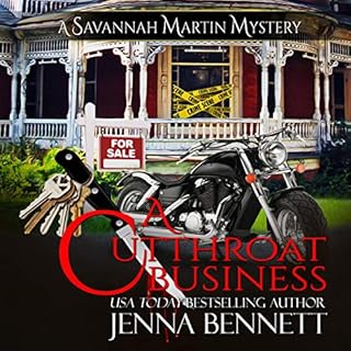 A Cutthroat Business: A Savannah Martin Novel Audiolibro Por Jenna Bennett arte de portada