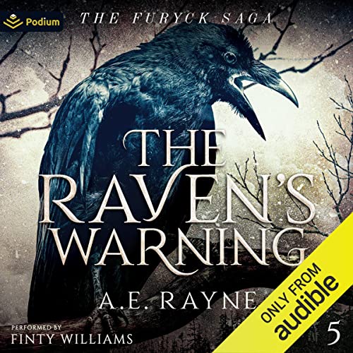 The Raven's Warning Audiolibro Por A.E. Rayne arte de portada