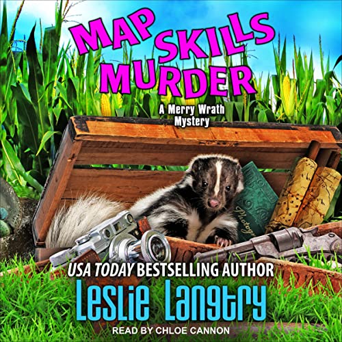 Map Skills Murder Audiolibro Por Leslie Langtry arte de portada