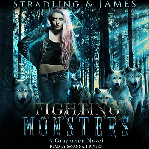 Fighting Monsters Audiolivro Por Alexa B James, Rita Stradling capa