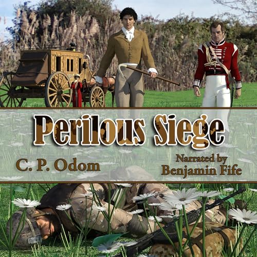 Perilous Siege Audiolibro Por C. P. Odom arte de portada