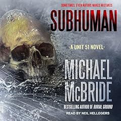 Subhuman Audiolibro Por Michael McBride arte de portada