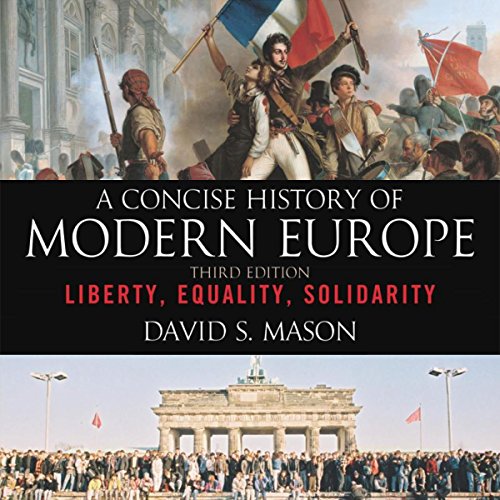 A Concise History of Modern Europe Audiolibro Por David S. Mason arte de portada