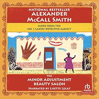 The Minor Adjustment Beauty Salon Audiolibro Por Alexander McCall Smith arte de portada