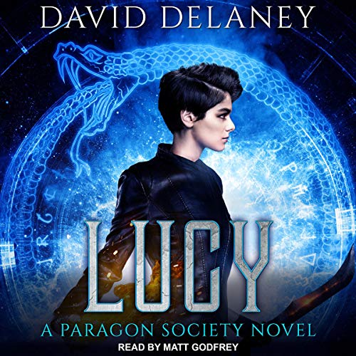 Lucy Audiolibro Por David Delaney arte de portada