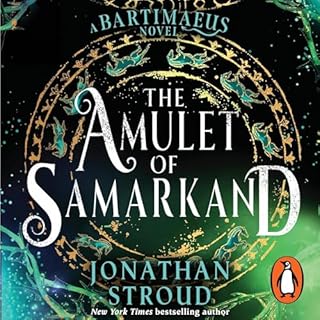 The Amulet of Samarkand Audiolibro Por Jonathan Stroud arte de portada