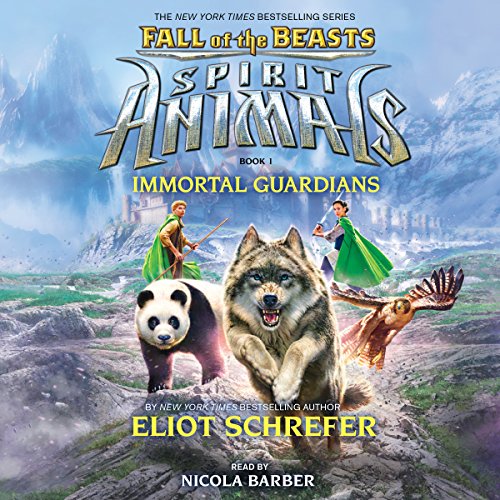 Page de couverture de Immortal Guardians (Spirit Animals: Fall of the Beasts, Book 1)