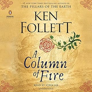 A Column of Fire Audiolibro Por Ken Follett arte de portada