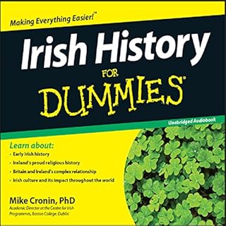 Irish History for Dummies Audiolibro Por Mike Cronin arte de portada