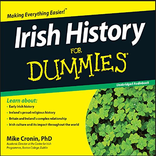 Irish History for Dummies Audiolibro Por Mike Cronin arte de portada