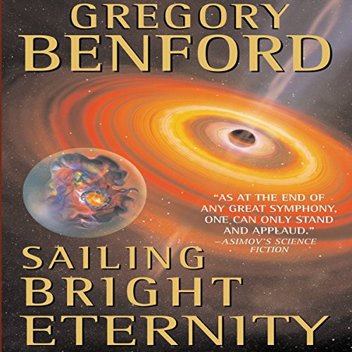 Sailing Bright Eternity Audiolibro Por Gregory Benford arte de portada