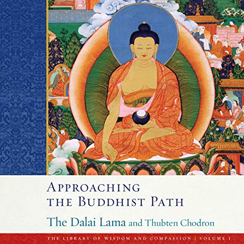 Approaching the Buddhist Path Audiolibro Por His Holiness the Dalai Lama, Thubten Chodron arte de portada