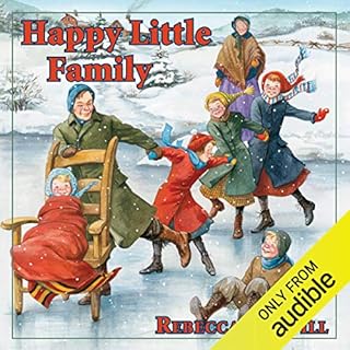 Happy Little Family Audiolibro Por Rebecca Caudill arte de portada