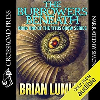 The Burrowers Beneath Audiolibro Por Brian Lumley arte de portada