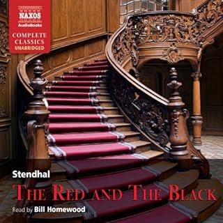 The Red and the Black Audiolibro Por Stendhal arte de portada