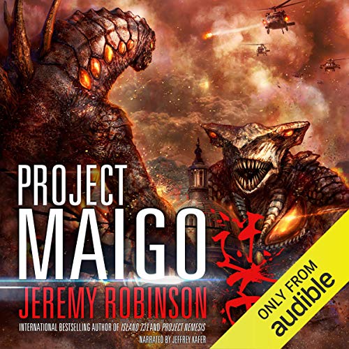 Project Maigo Audiolibro Por Jeremy Robinson arte de portada