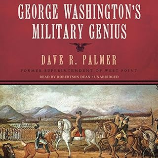 George Washington’s Military Genius Audiolibro Por Dave R. Palmer arte de portada