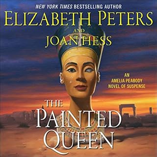 The Painted Queen Audiolibro Por Elizabeth Peters, Joan Hess arte de portada