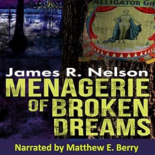 Menagerie of Broken Dreams Audiolibro Por James R. Nelson arte de portada