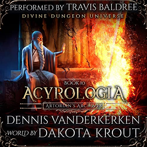 Acyrologia Audiolibro Por Dennis Vanderkerken, Dakota Krout arte de portada