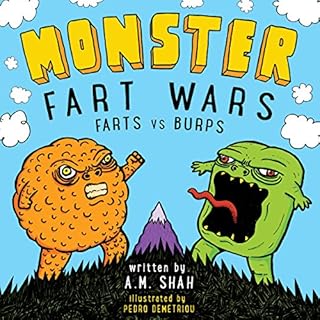 Monster Fart Wars Audiolibro Por A M Shah arte de portada