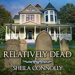 Relatively Dead Audiolibro Por Sheila Connolly arte de portada