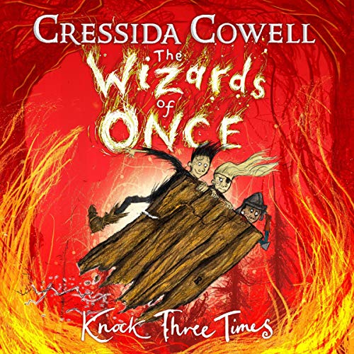 Knock Three Times Audiolibro Por Cressida Cowell arte de portada