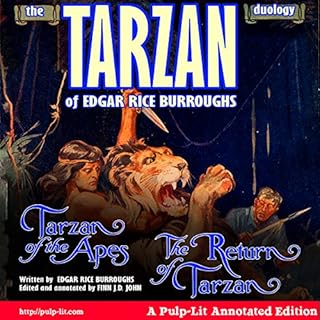 The Tarzan Duology of Edgar Rice Burroughs Audiobook By Finn J.D. John, Edgar Rice Burroughs cover art