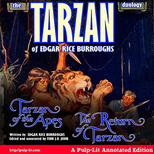 The Tarzan Duology of Edgar Rice Burroughs Audiobook By Finn J.D. John, Edgar Rice Burroughs cover art