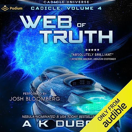 Web of Truth Audiolivro Por Amy DuBoff capa