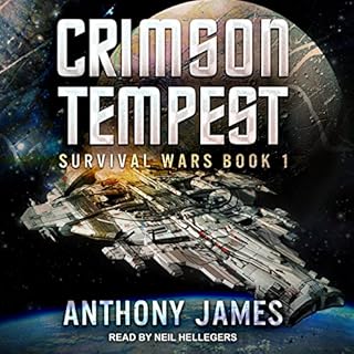 Crimson Tempest Audiolibro Por Anthony James arte de portada