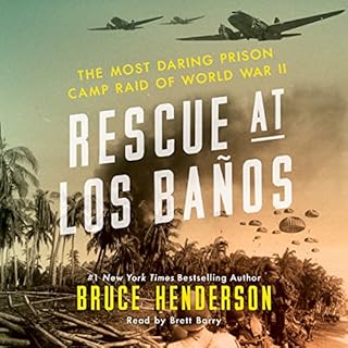 Rescue at Los Banos Audiolibro Por Bruce Henderson arte de portada