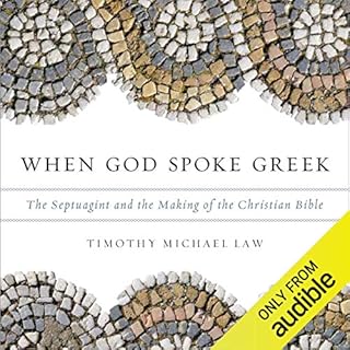 When God Spoke Greek Audiolibro Por Timothy Michael Law arte de portada