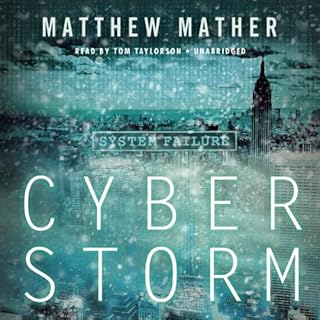 CyberStorm Audiolibro Por Matthew Mather arte de portada