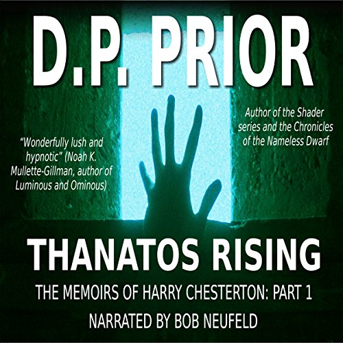 Thanatos Rising Audiolibro Por D. P. Prior arte de portada