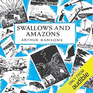 Swallows and Amazons Audiolibro Por Arthur Ransome arte de portada