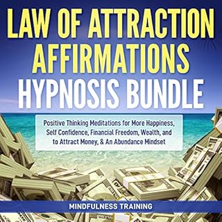 Law of Attraction Affirmations Hypnosis Bundle Audiobook By Mindfulness Training cover art